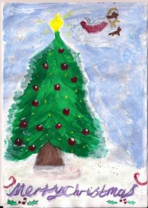 Hannah Nightingale Christmas Card Competition Design Entry