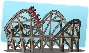 Picture of roller coaster