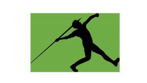 Person throwing javelin
